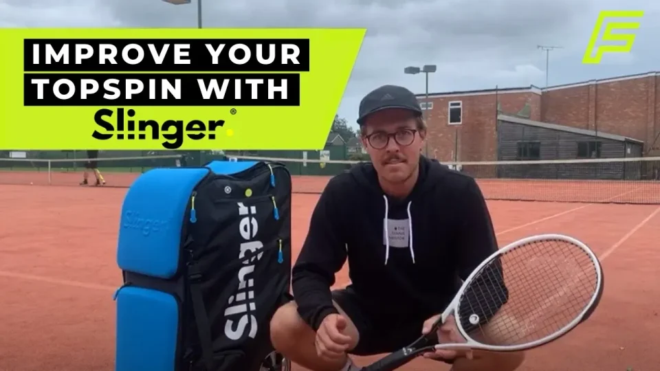 Training topspin slinger bag